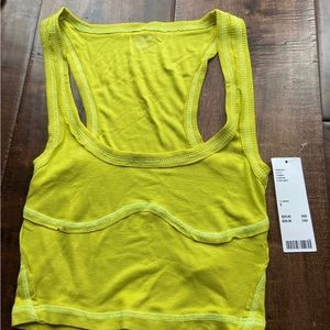 NWT out from under bright geeen neon layering silky soft tank urban outfitters‎